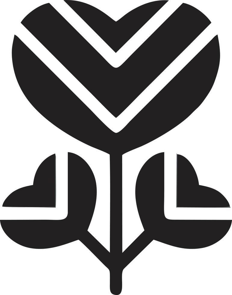 Tree icon symbol image vector, illustration of the tree botany in black image vector