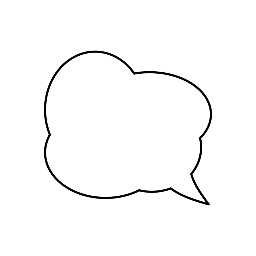 Speech Bubble png, Thought Bubble png, Comic bubble transparent free png