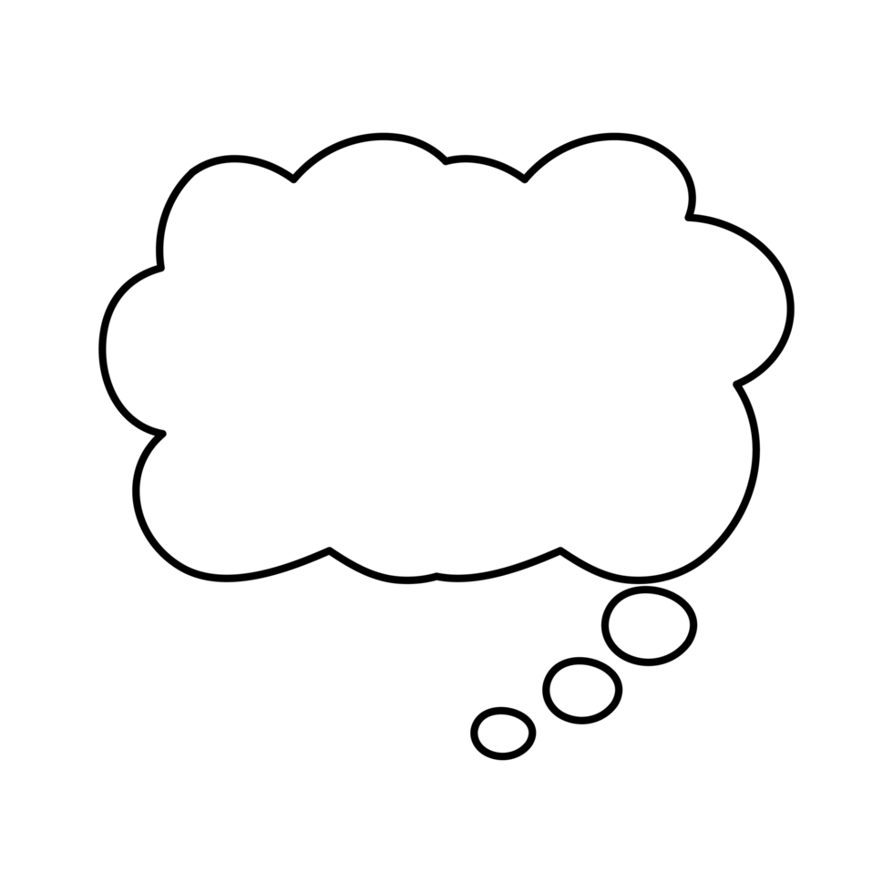 Speech Bubble png, Thought Bubble png, Comic bubble transparent free png