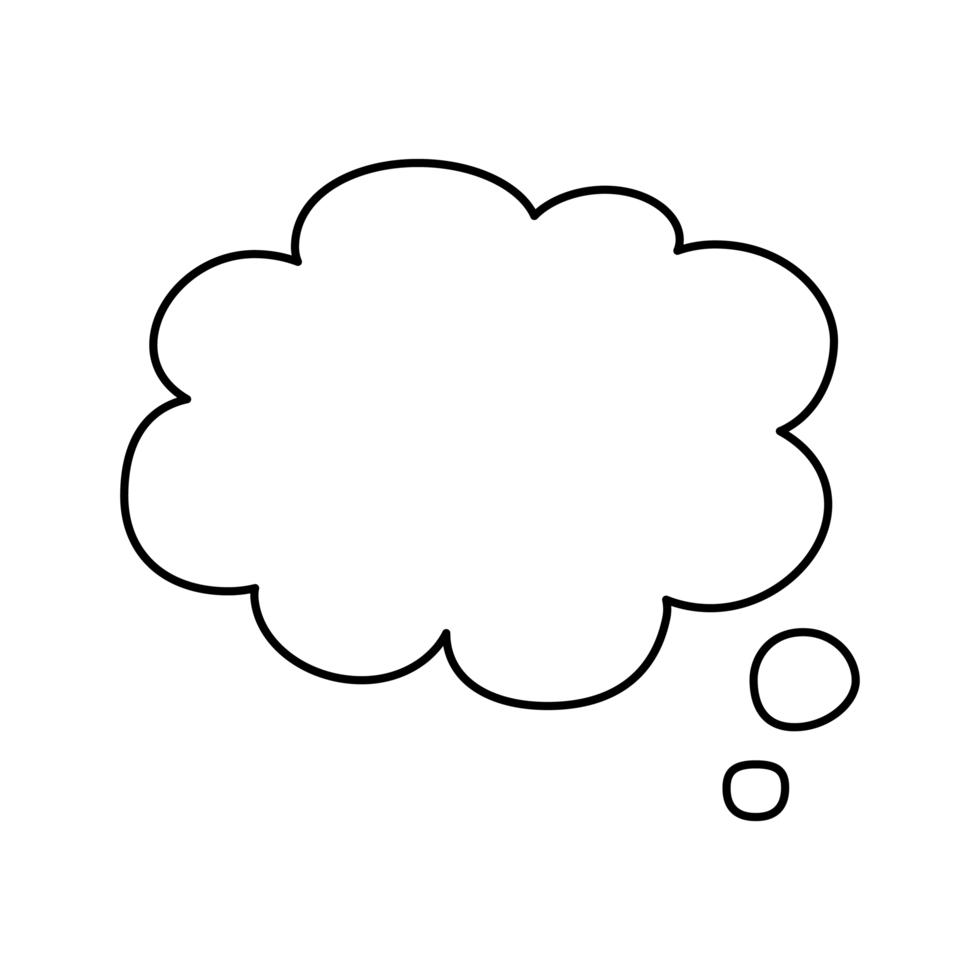 Speech Bubble png, Thought Bubble png, Comic bubble transparent free png