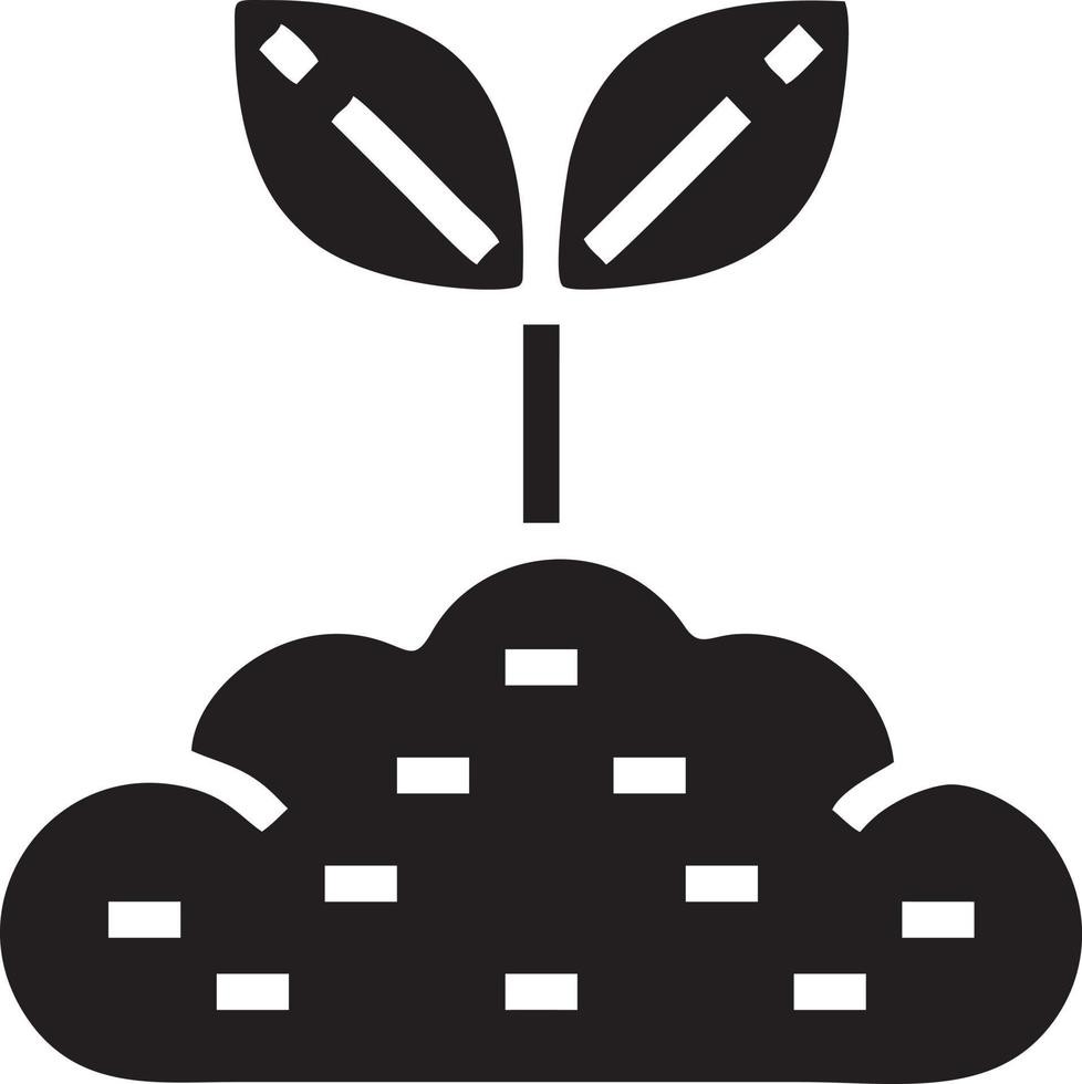 Tree icon symbol image vector, illustration of the tree botany in black image vector