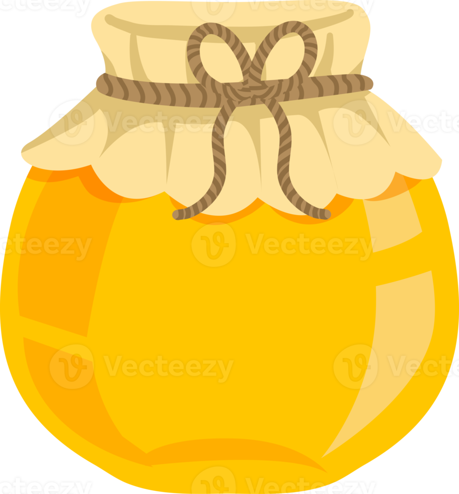Honey in the jar element png