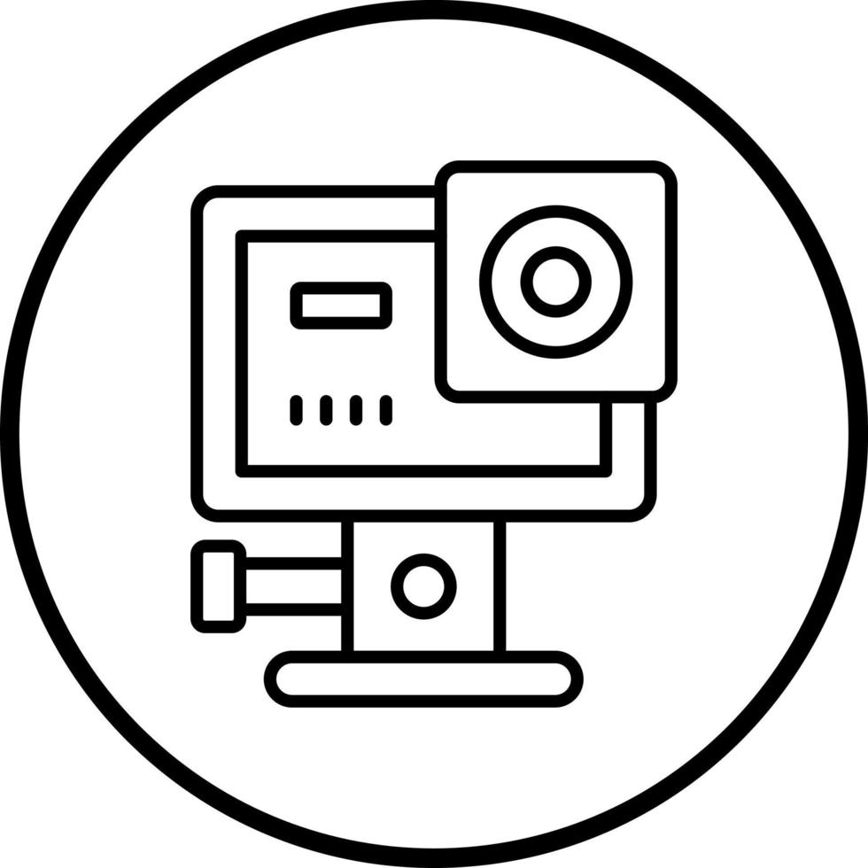 Action Camera Vector Icon Style