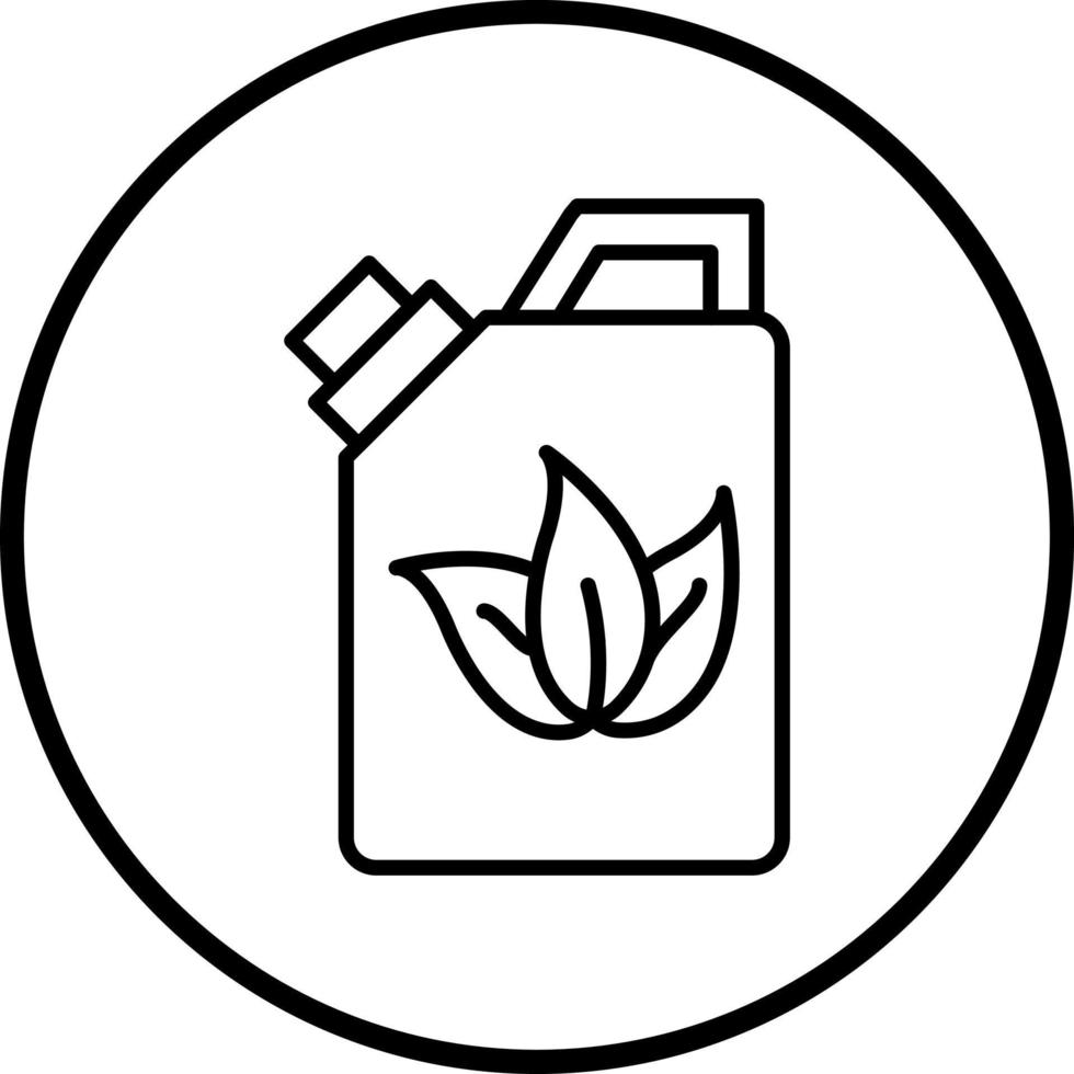 Eco Fuel Vector Icon Style