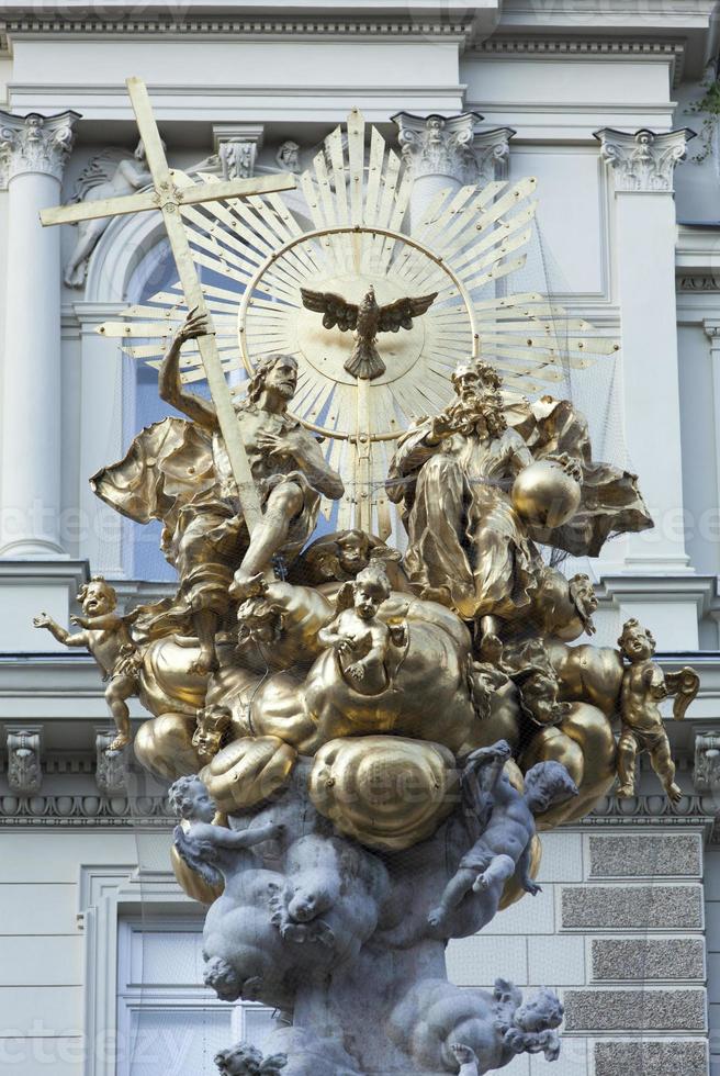 Vienna 17th Century Plague Column Top photo