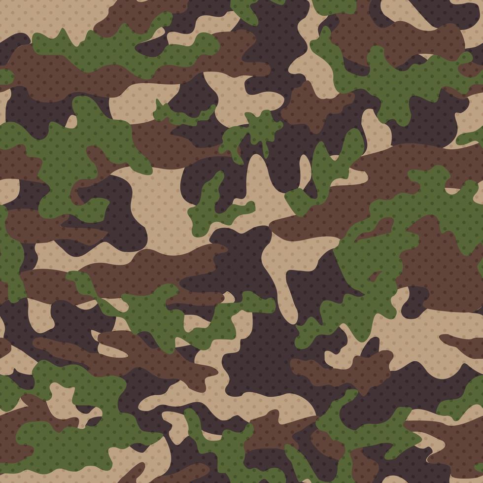 Camouflage seamless pattern, abstract modern. vector