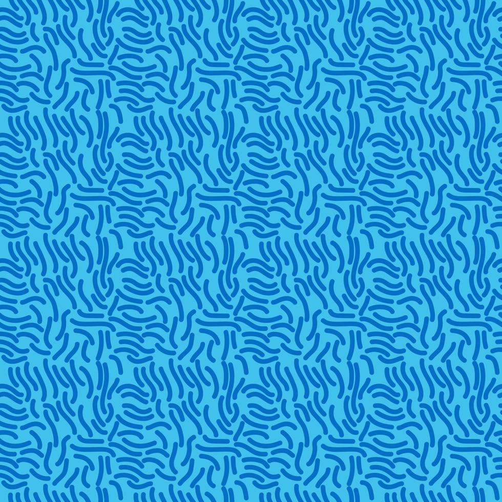 Blue abstract minimal seamless repeat pattern. vector