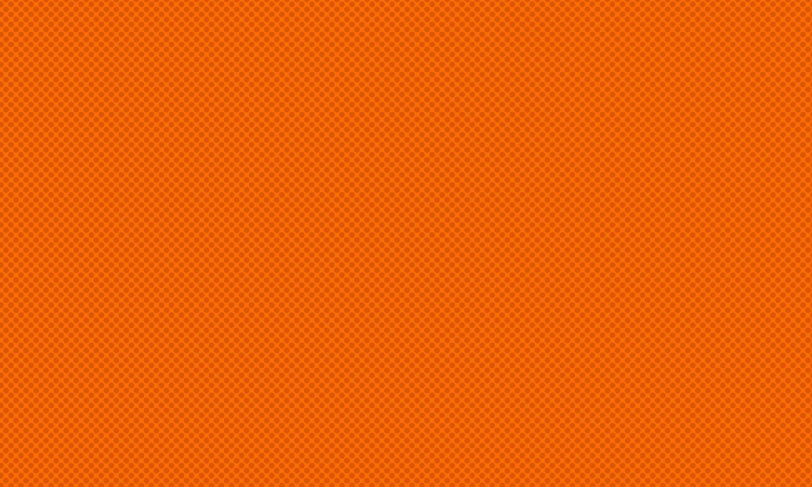 Gradient of orange color and halftone background. vector