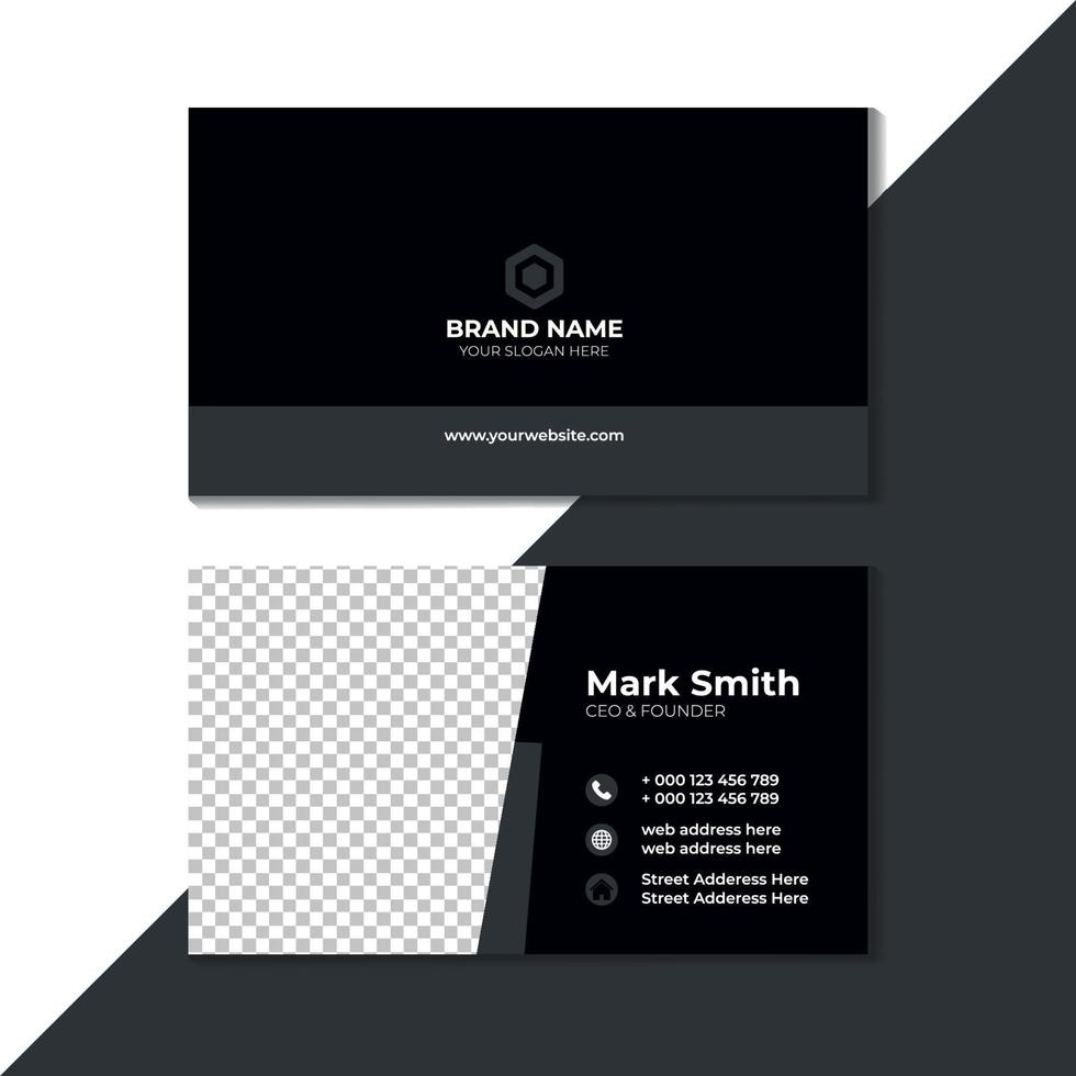 Modern Business Card Template vector