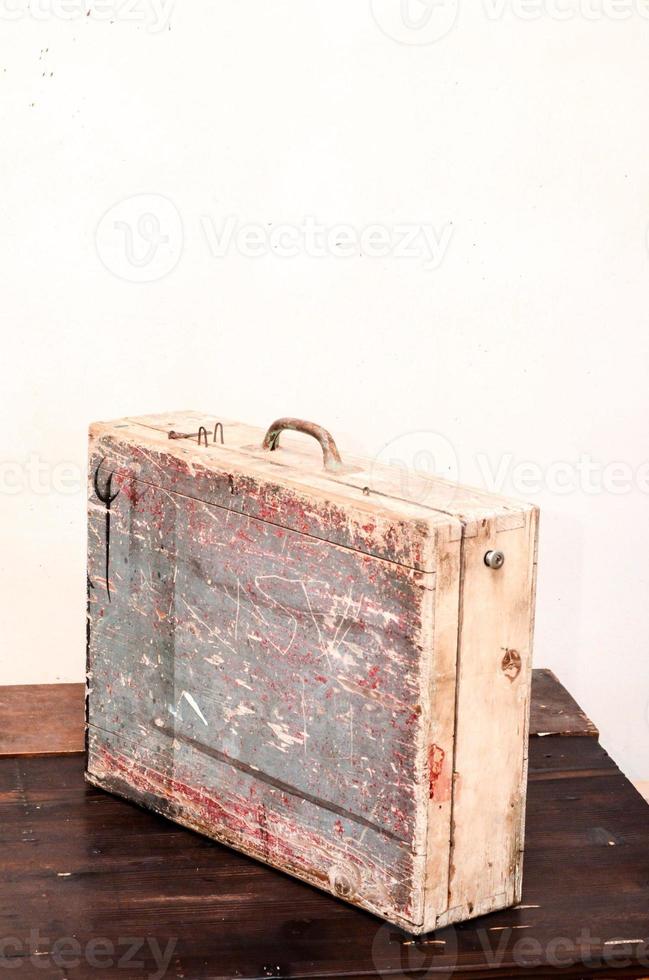 Old wood case photo