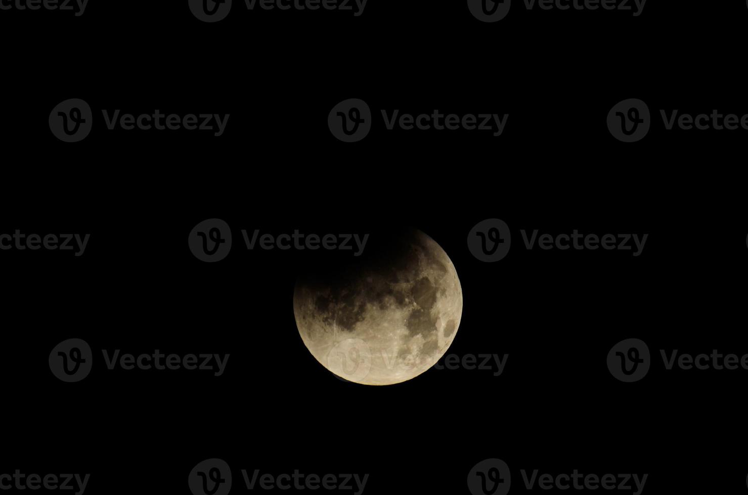 Moon at night photo