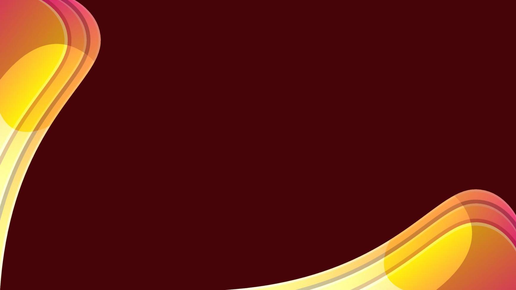Abstract background with orange gradient vector