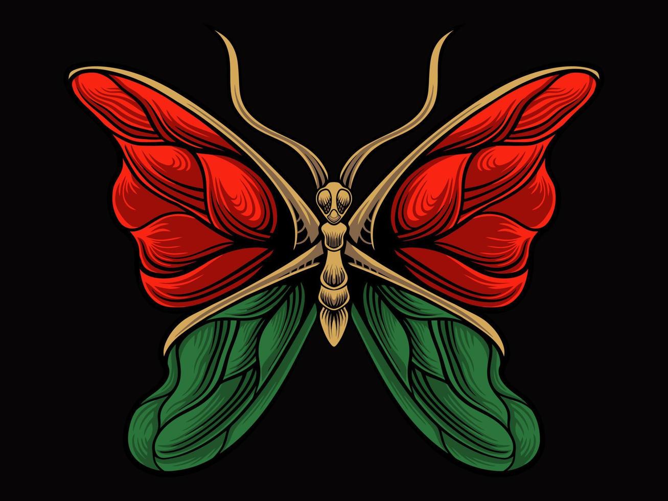 beautiful butterfly vector design for elements