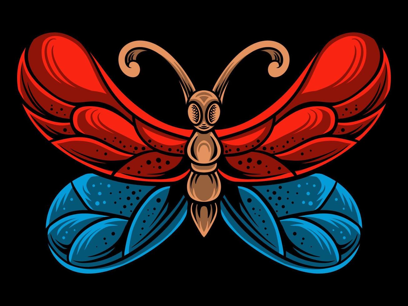 beautiful butterfly vector design for elements