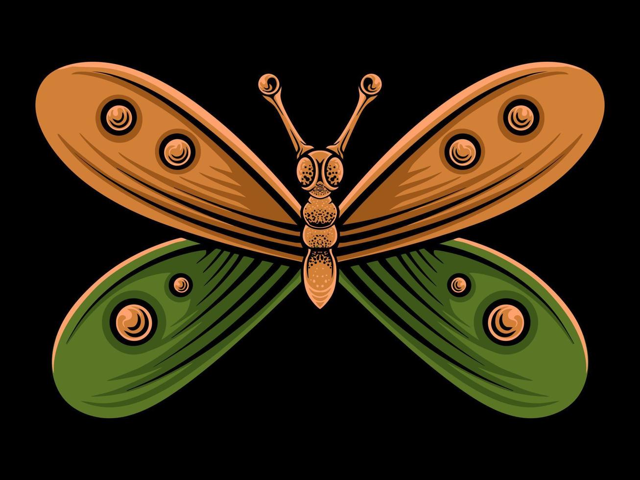 hermosa mariposa vector diseño para elementos