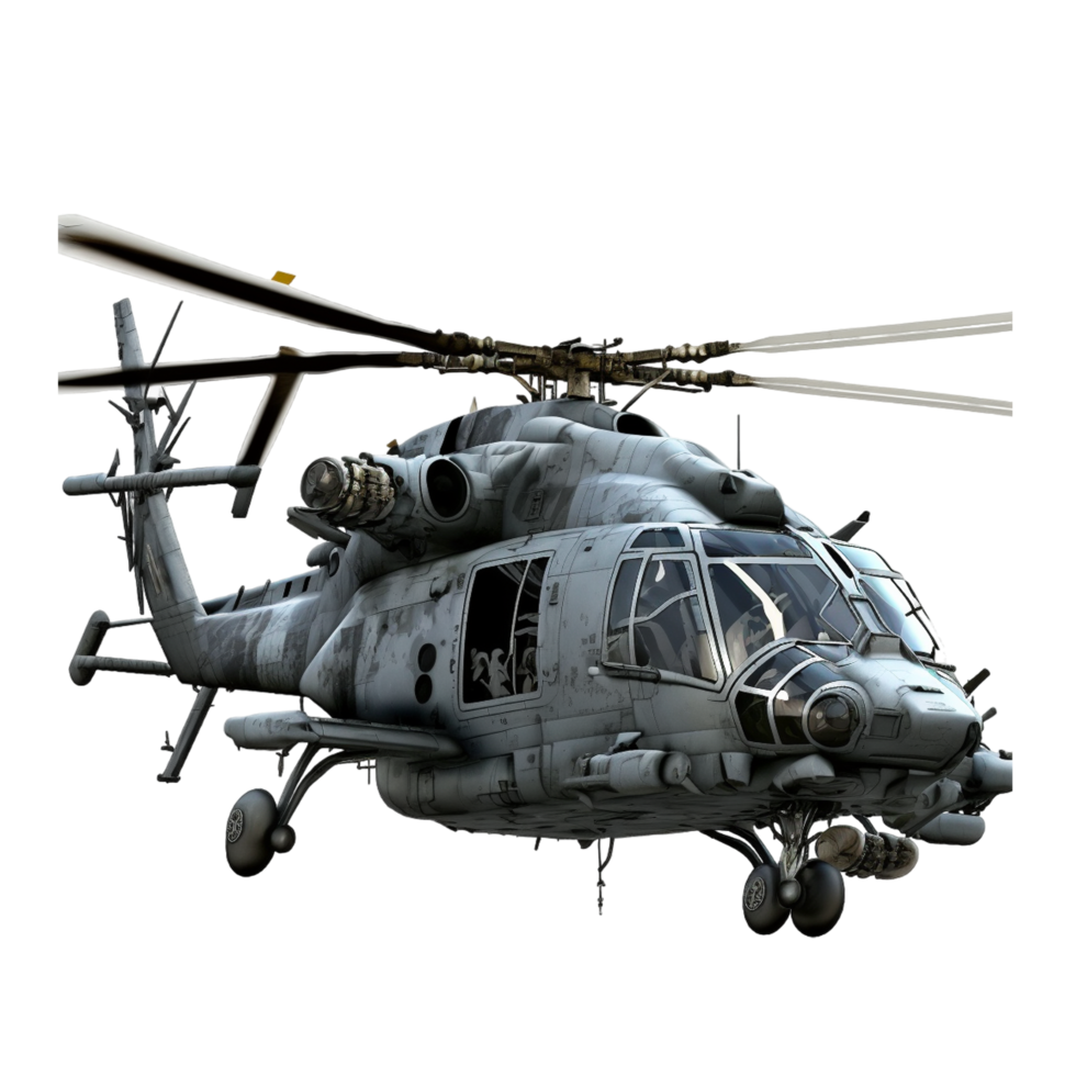 realistisk 3d blå helikopter antenn se 3d vektor png