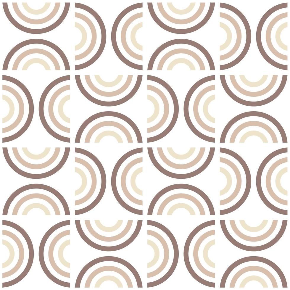A retro style pattern of circles that is made by the company called the wave vector