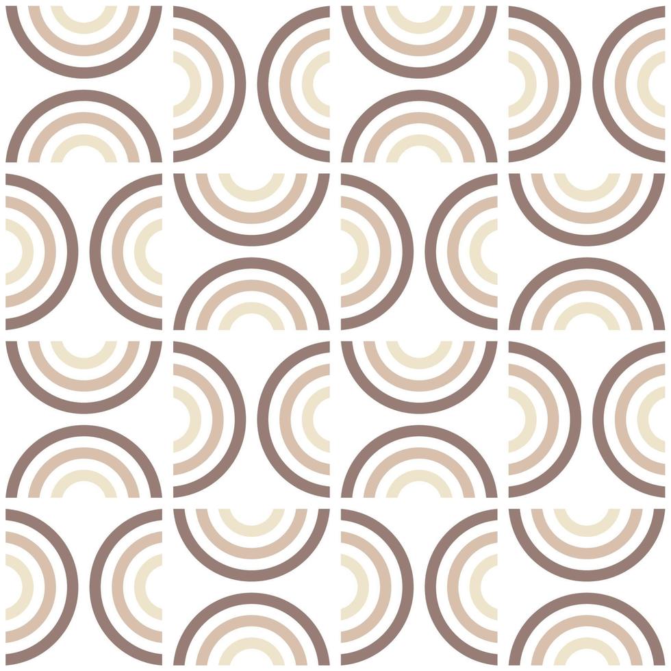 A retro style pattern of circles that is made by the company called the wave vector