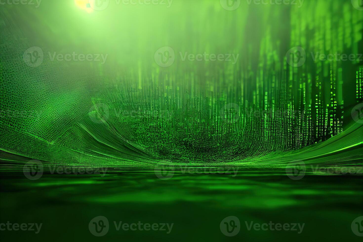 Green matrix background. . photo