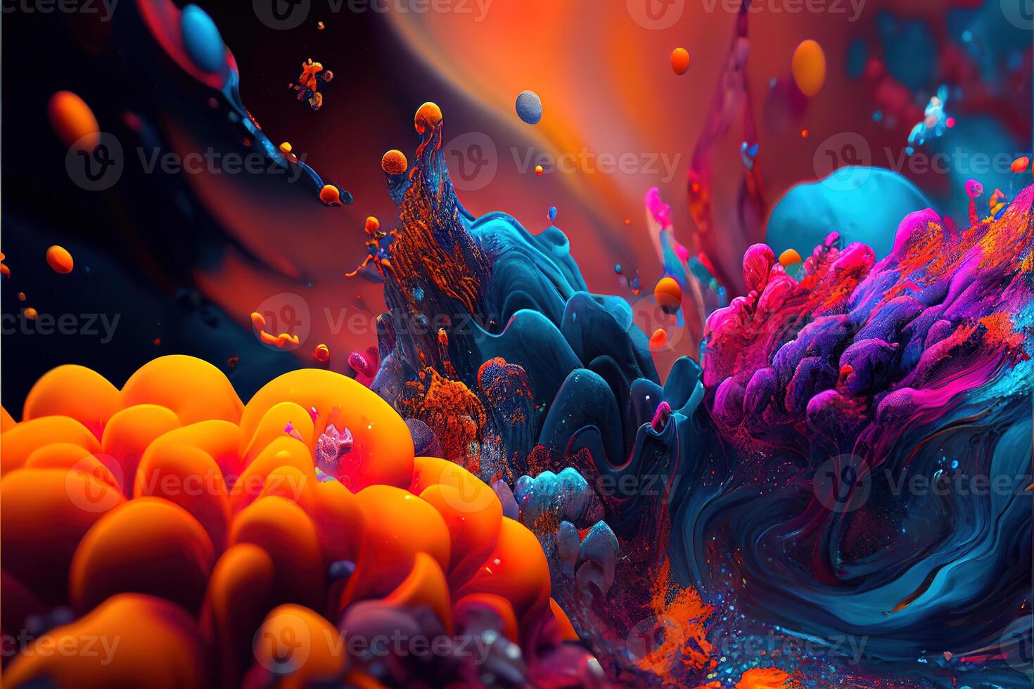 Rainbow abstract background. photo