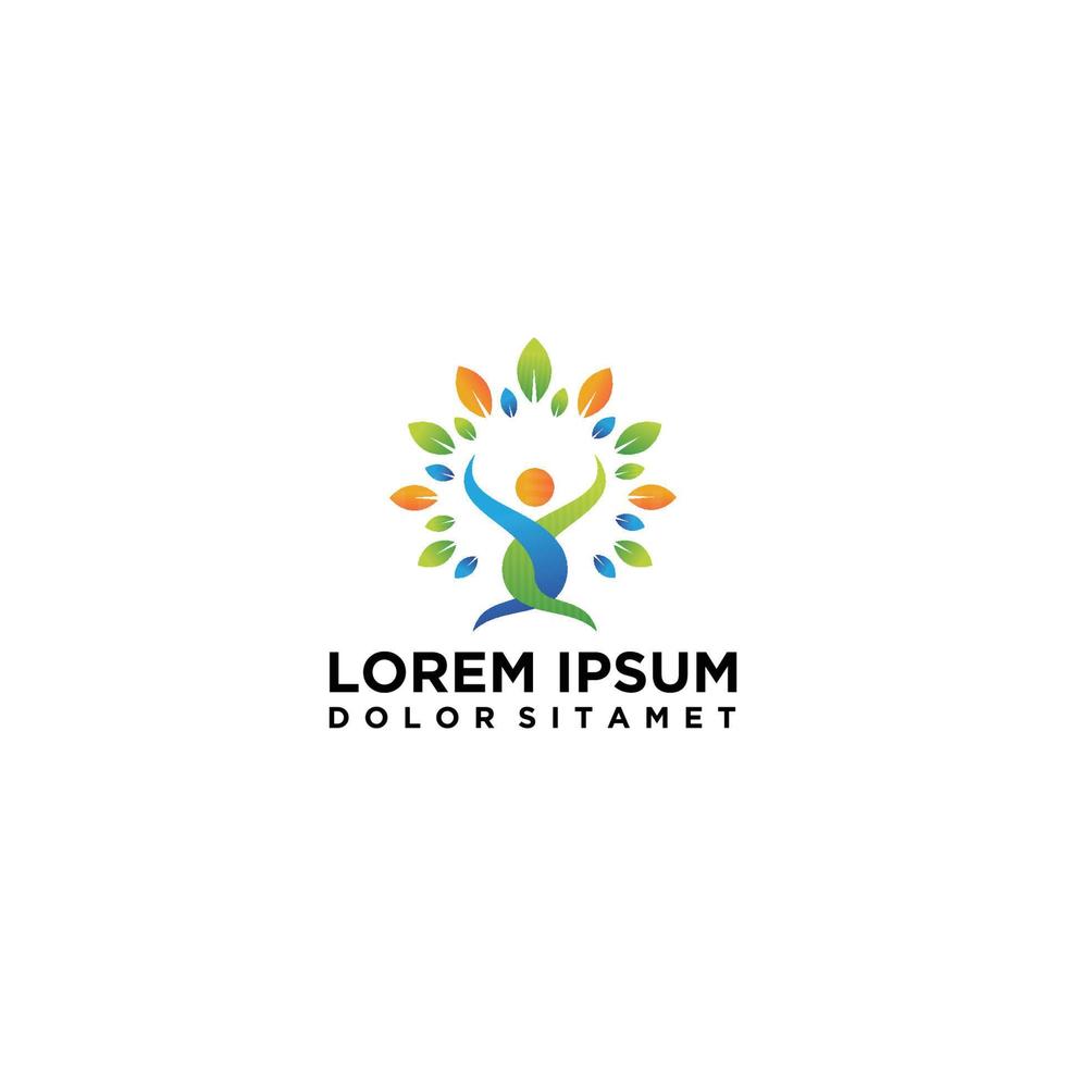 health Business logo vector design template
