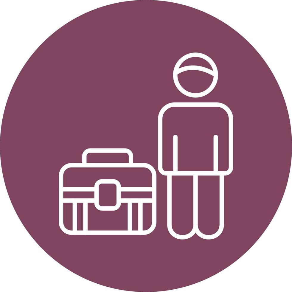 Passanger Vector Icon