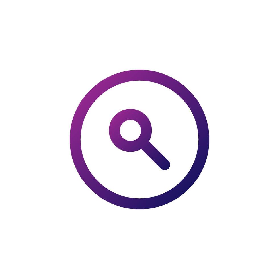 browse icon vector. perfect for multimedia player interface button and any purposes vector