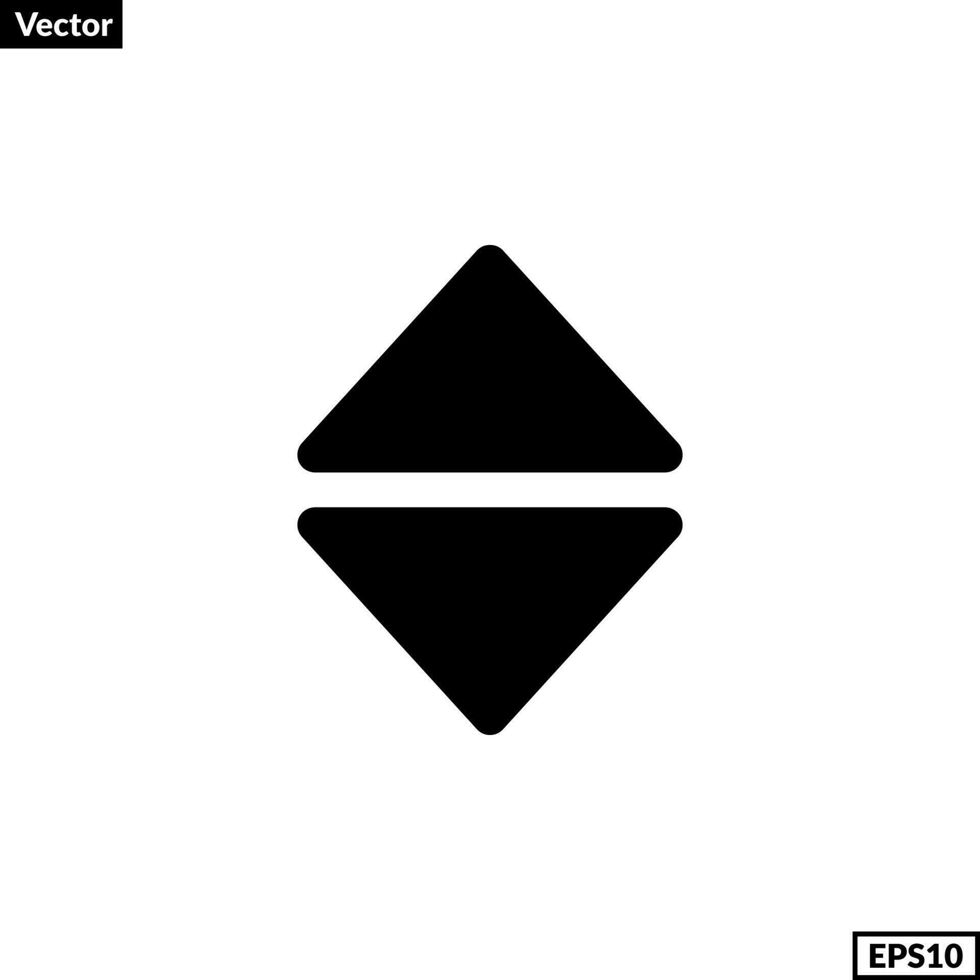 up down Arrow icon vector for any purposes 22133645 Vector Art at Vecteezy