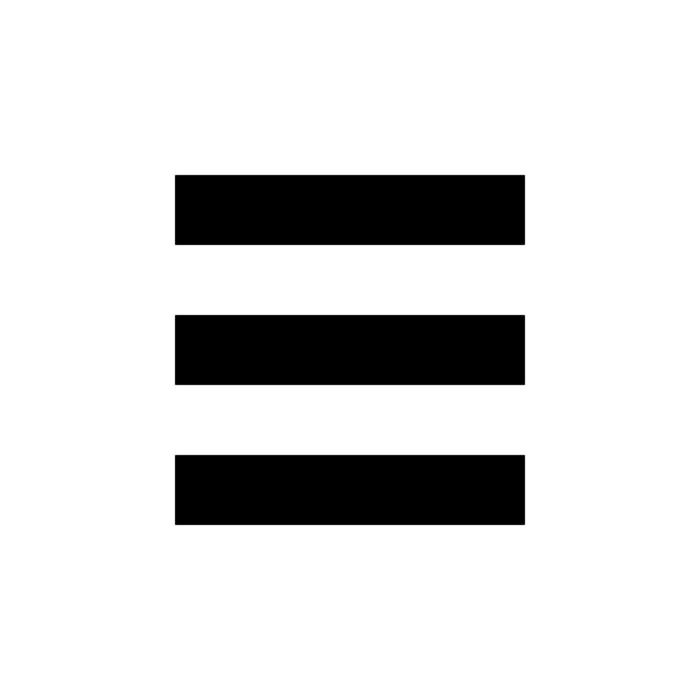 List view icon vector for any purposes