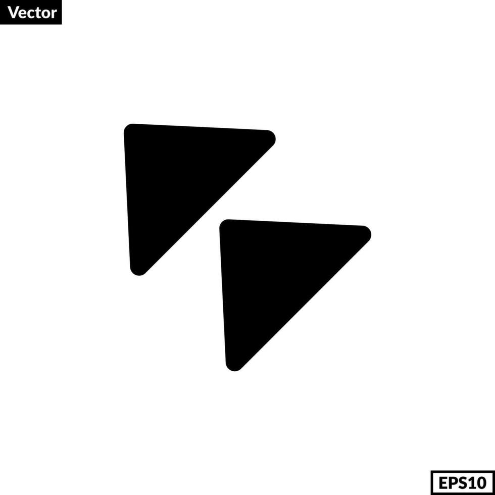 up left Arrow icon vector for any purposes