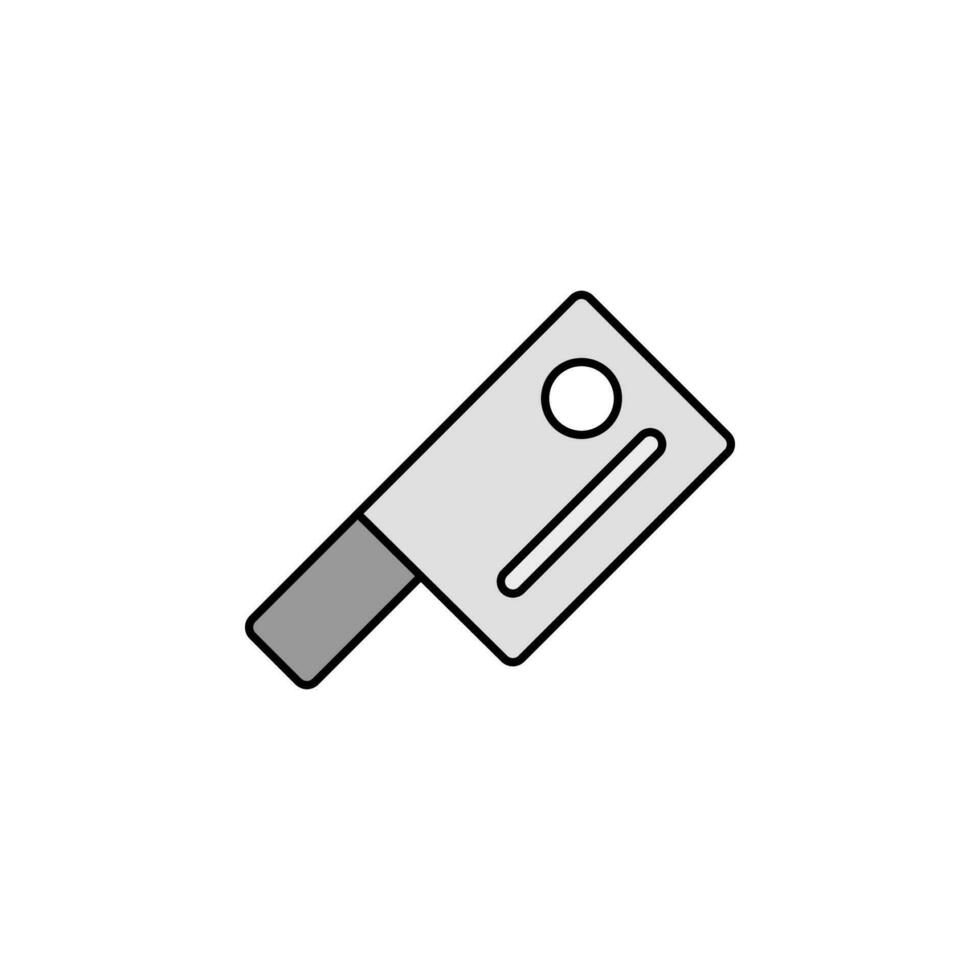 butcher knife icon vector for any purposes