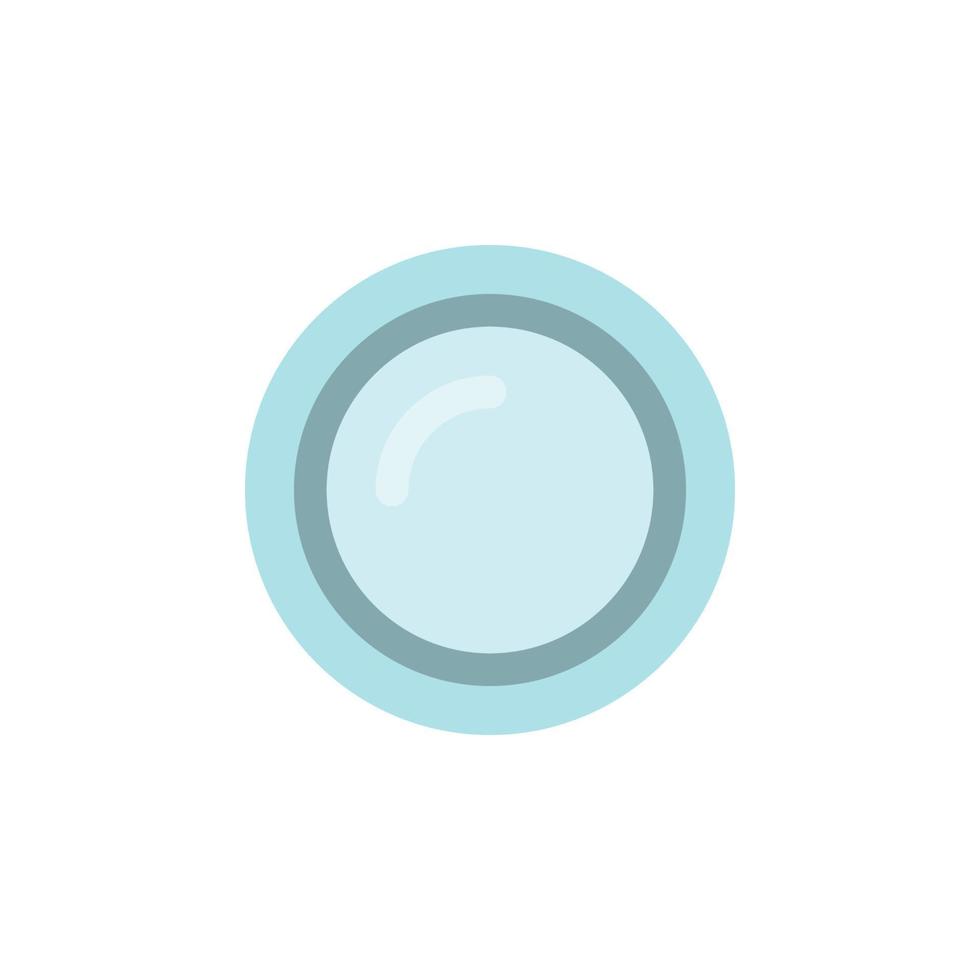 plate icon isolated on white background vector