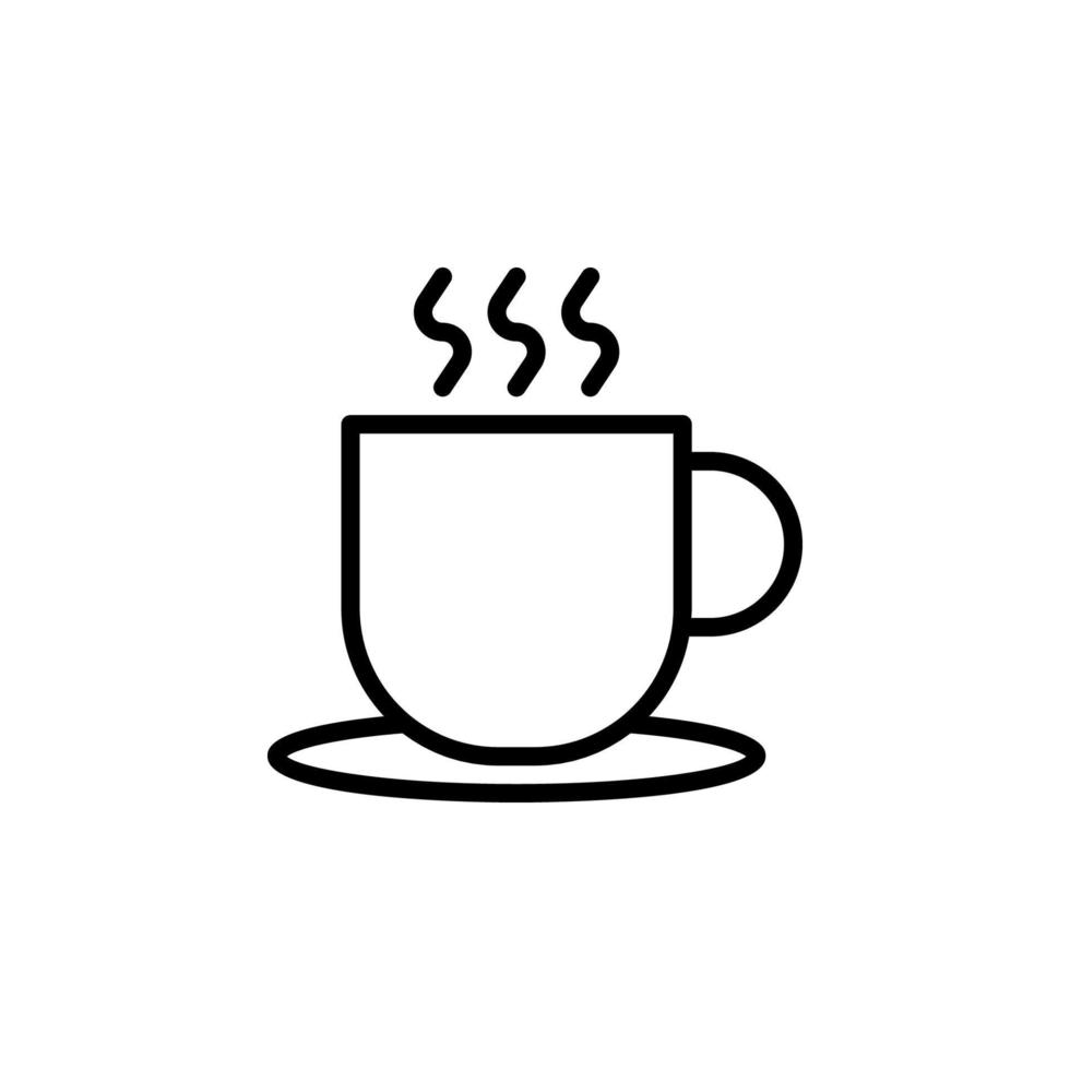 coffee cup isolated. coffee cup symbol. vector EPS10