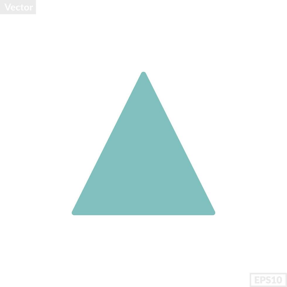 triangle shape illustration vector graphic