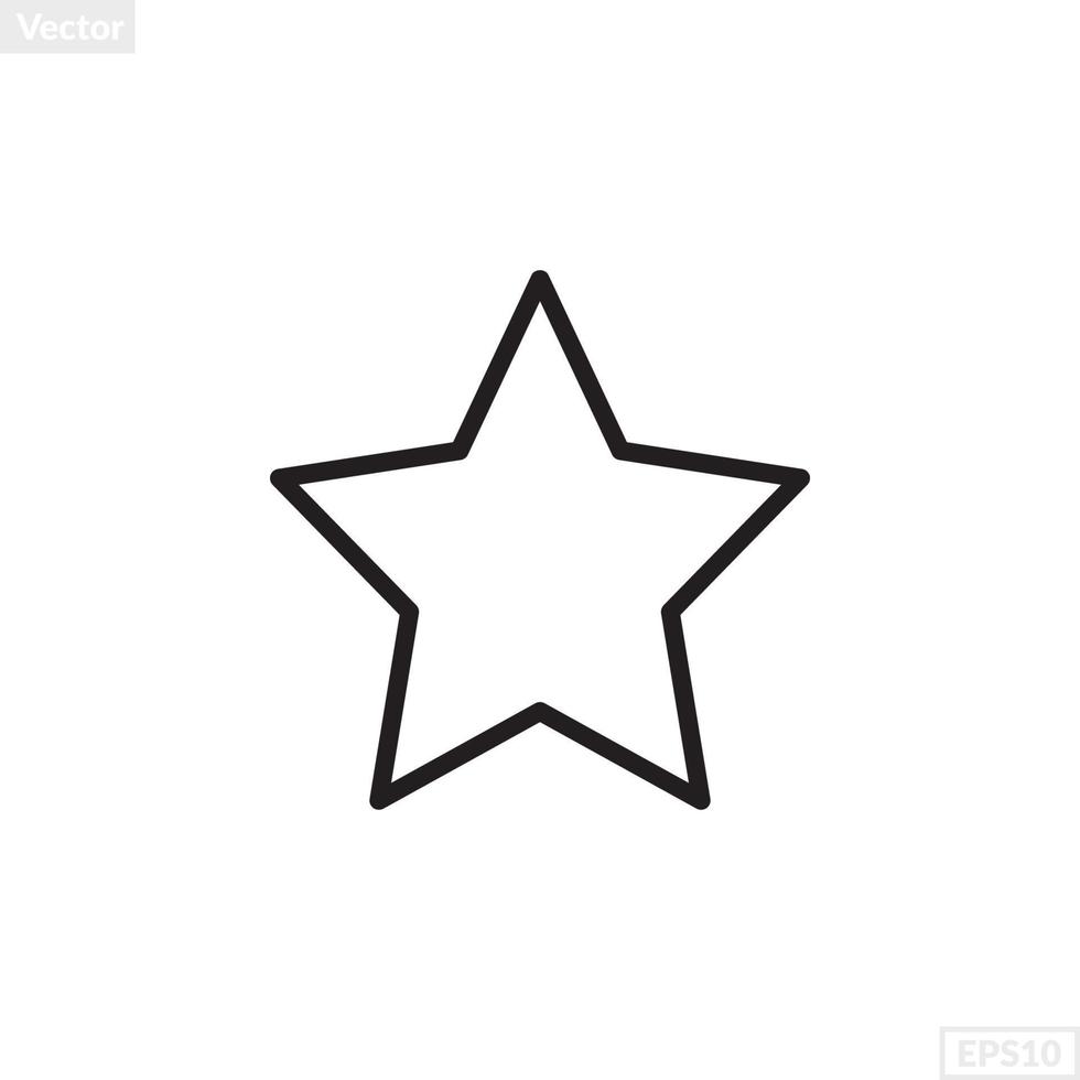 star shape illustration vector graphic