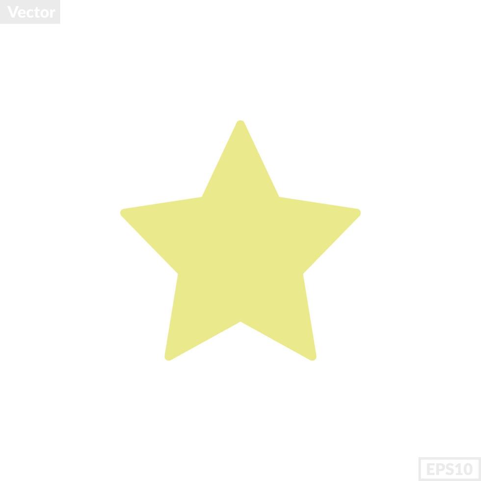 star shape illustration vector graphic