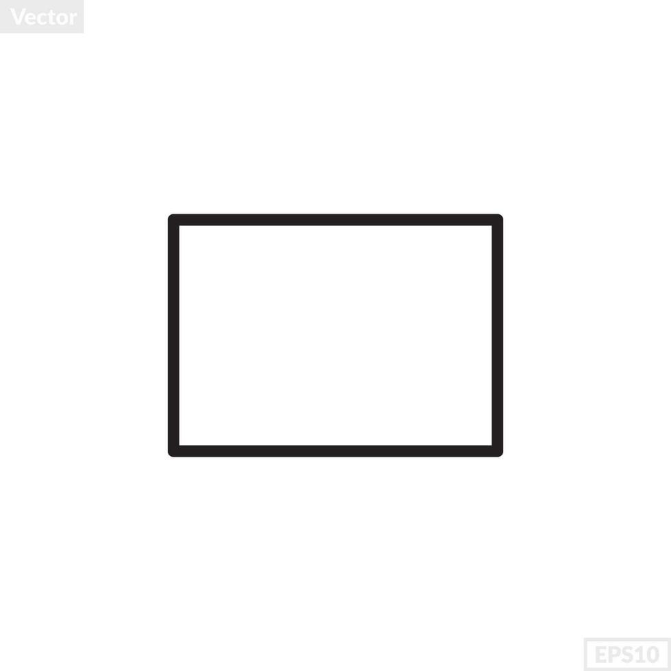 rectangle shape illustration vector graphic