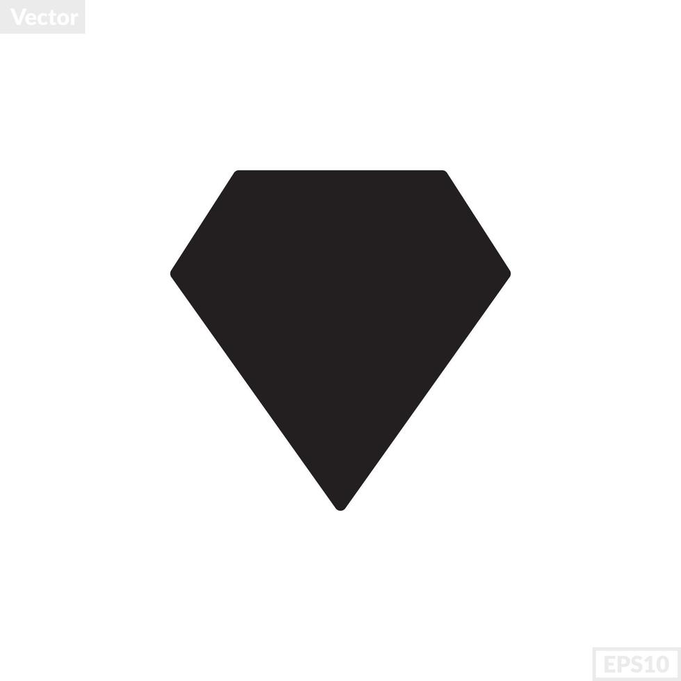 diamond shape illustration vector graphic