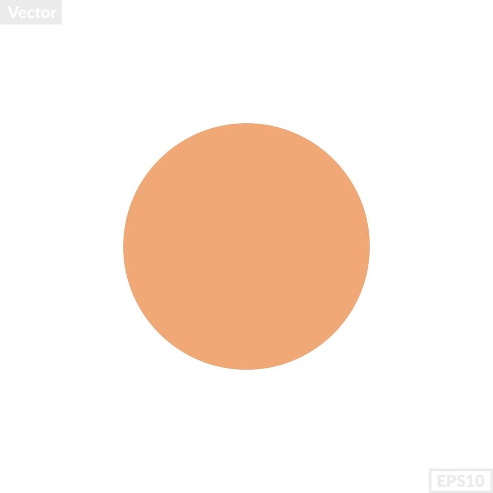 circle shape illustration vector graphic