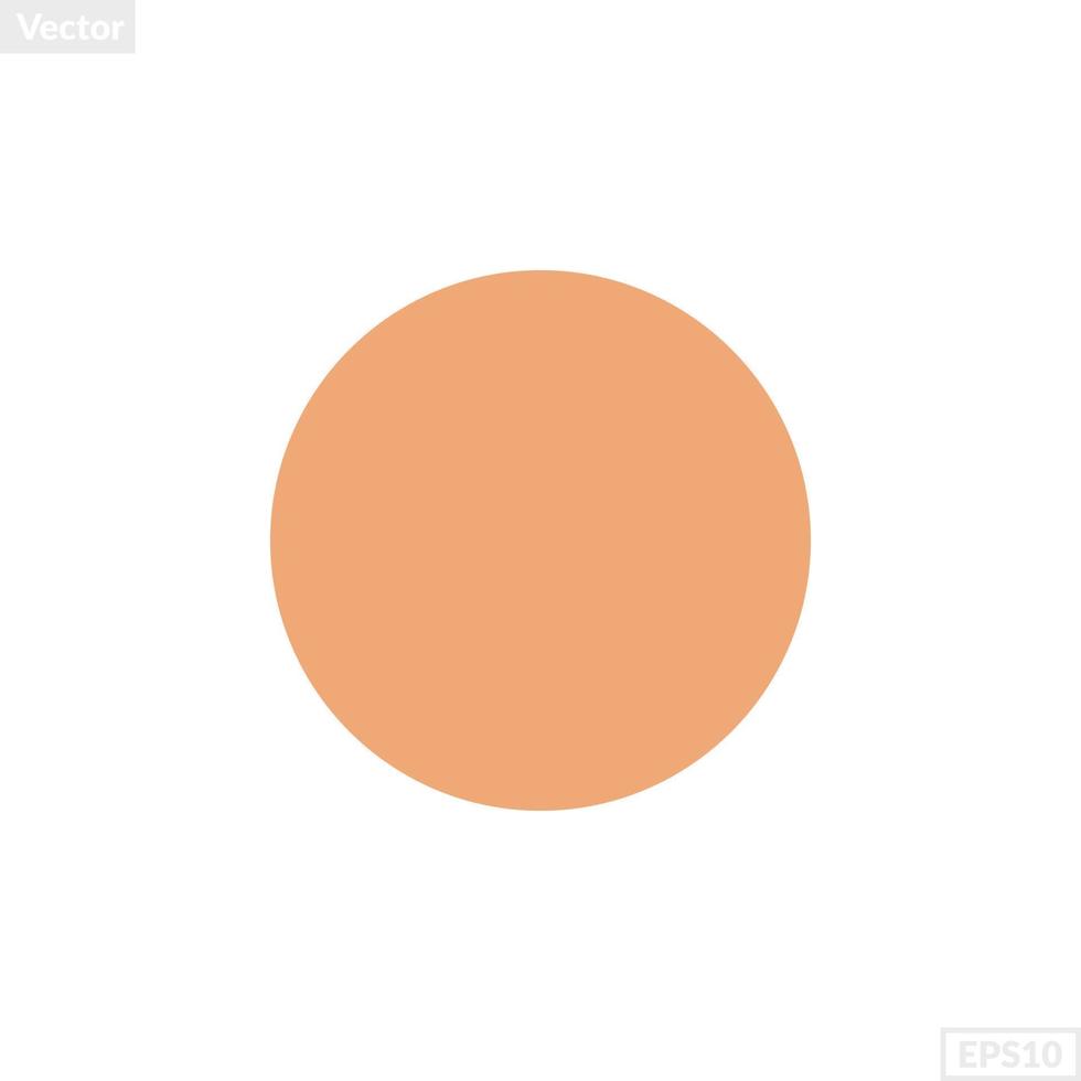 circle shape illustration vector graphic