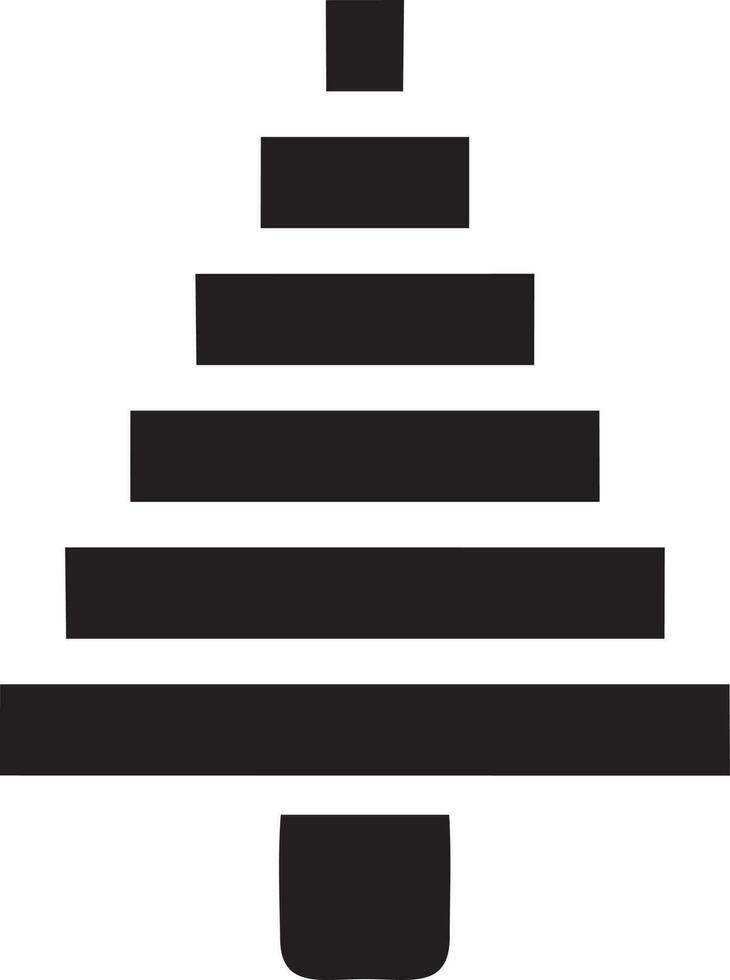 tree icon symbol image vector, illustration of the tree botany in black image vector
