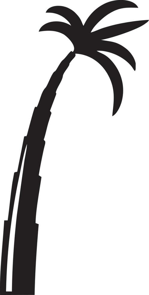 tree icon symbol image vector, illustration of the tree botany in black image vector