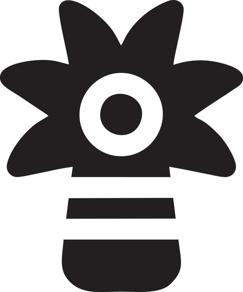 tree icon symbol image vector, illustration of the tree botany in black image vector