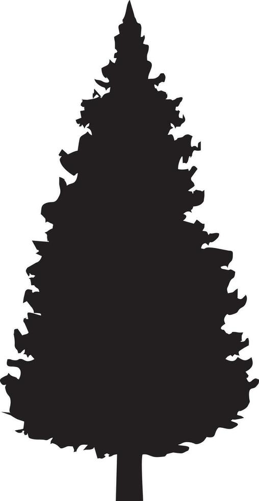 árbol icono símbolo imagen vector, ilustración de el árbol botánica en negro imagen vector