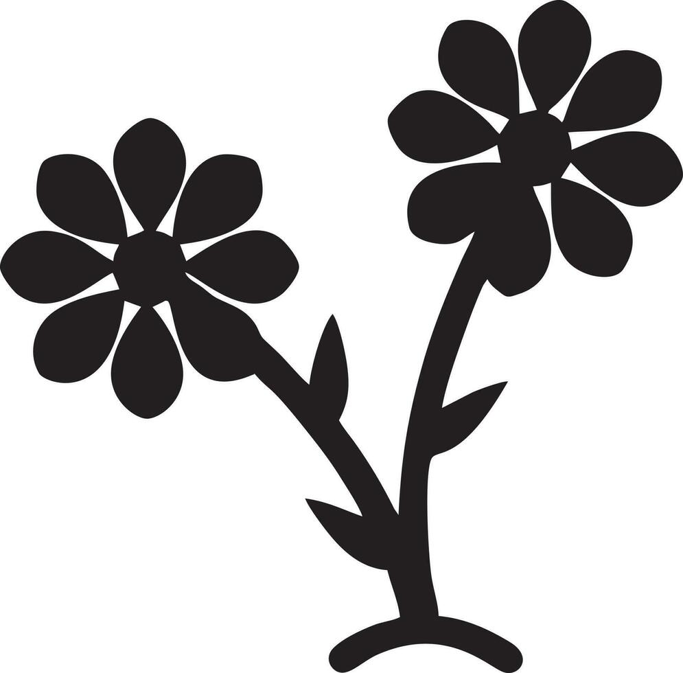 árbol icono símbolo imagen vector, ilustración de el árbol botánica en negro imagen vector