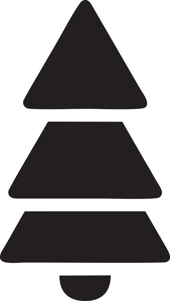 tree icon symbol image vector, illustration of the tree botany in black image vector