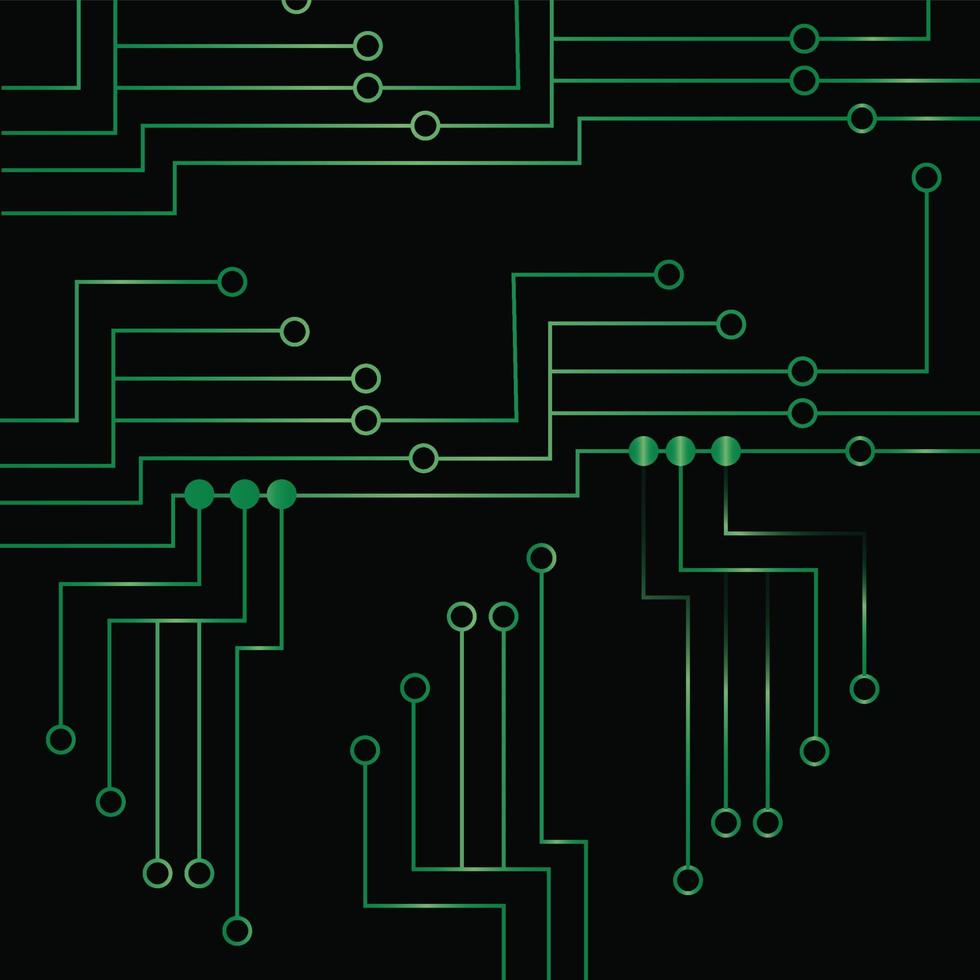 background backdrop made of electronic circuits vector