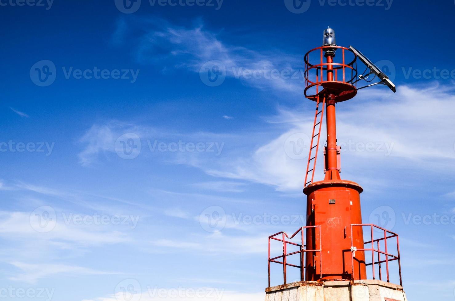 The top of a lighthouse photo