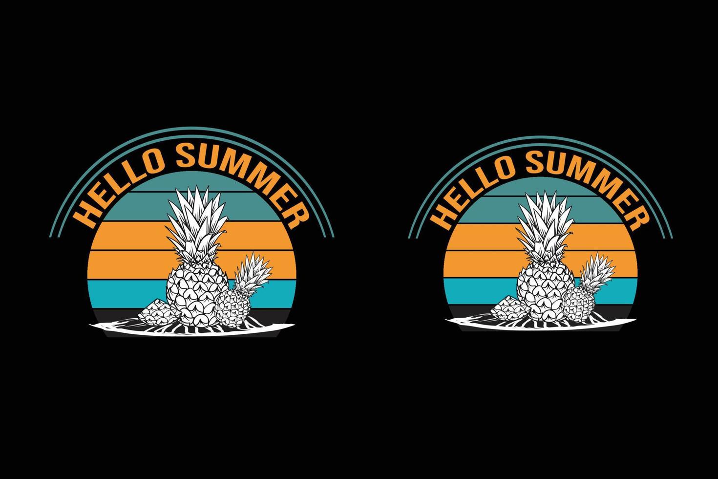Summer T-Shirt Design vector