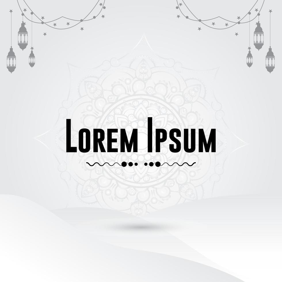 Islamic Background, Eid Mubarak, Ramadan vector